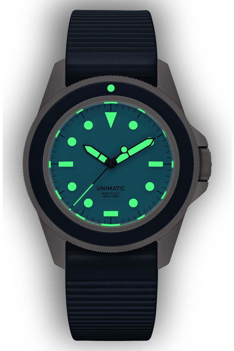 Swimming Pool Diving Watch, 41.5mm, Alternate, color, BLUE