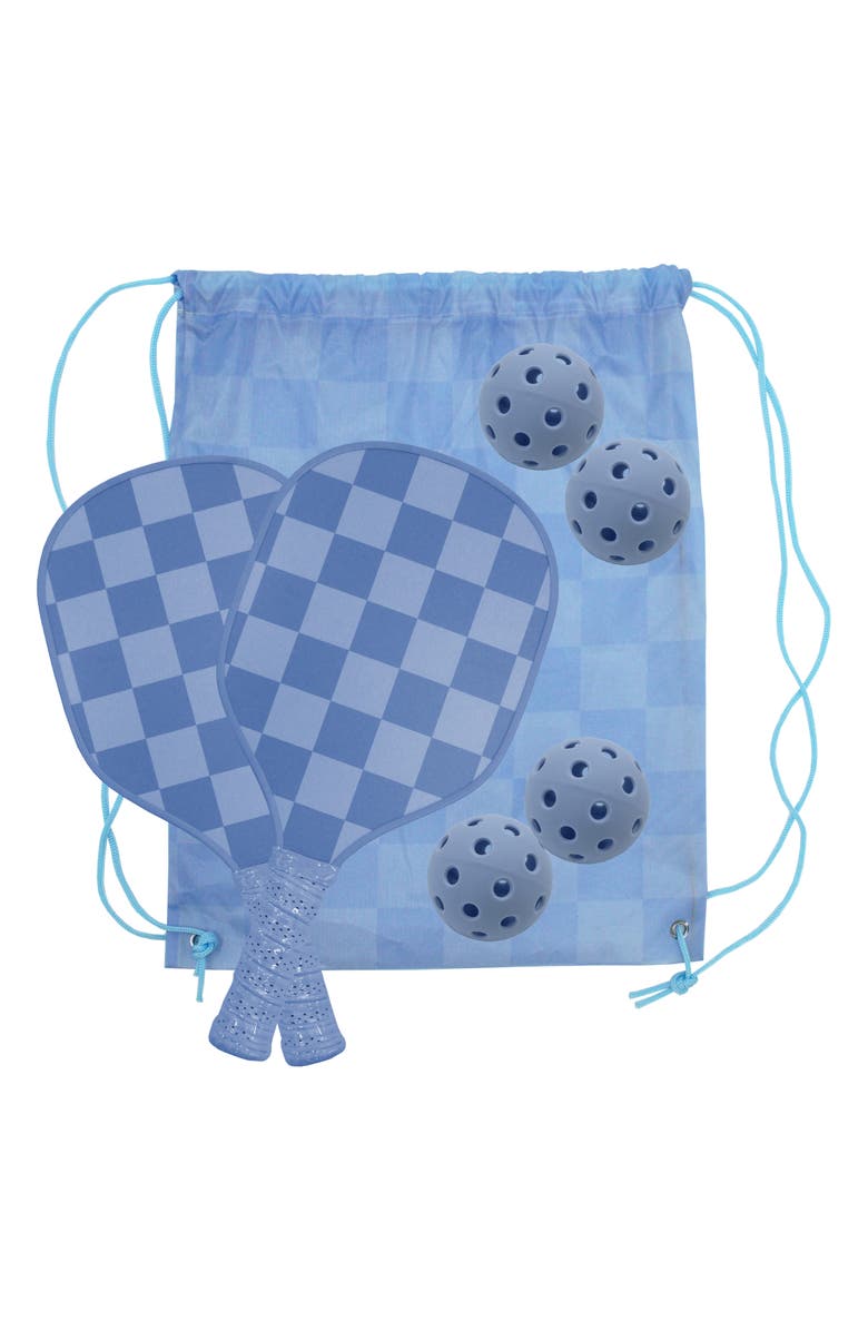 MYTAGALONGS 7-Piece Pickleball Paddle Set, Main, color, Blue