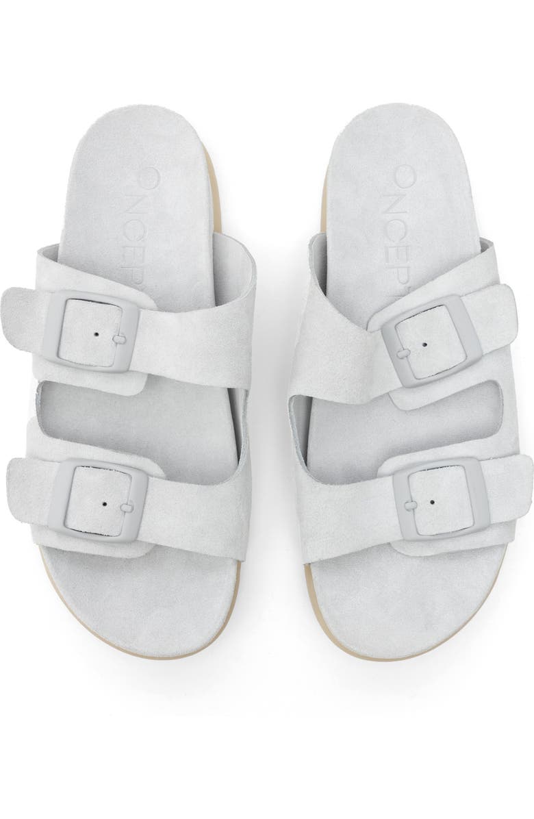 Oncept Savannah Buckle Slide Sandal, Alternate, color, Ice