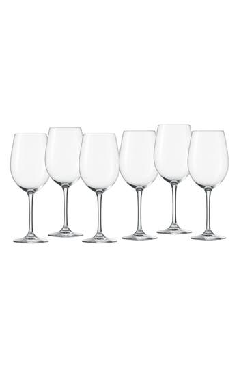 Fortessa Schott Zwiesel Classico Set Of 6 Claret Wine Glasses