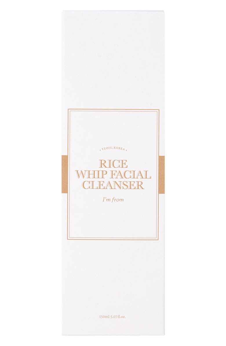 I'm From Rice Whip Facial Cleanser, Alternate, color,
