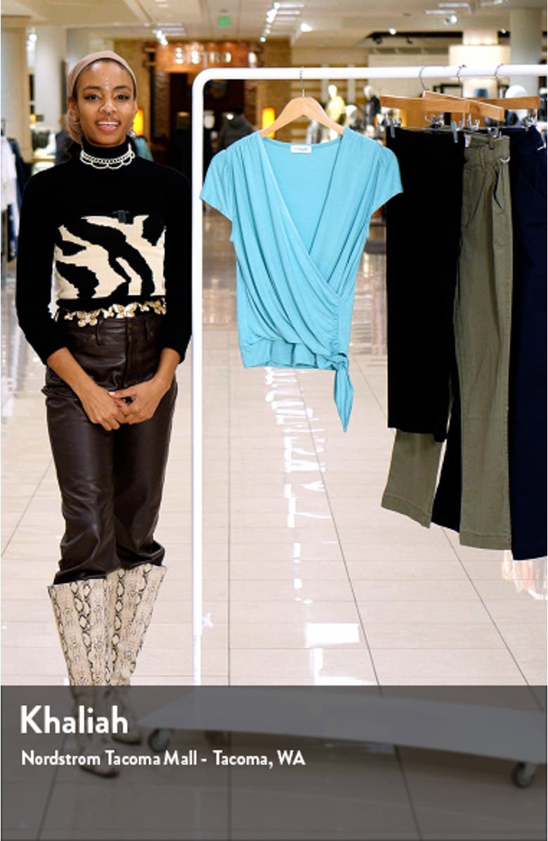 Faux Wrap Top, sales video thumbnail