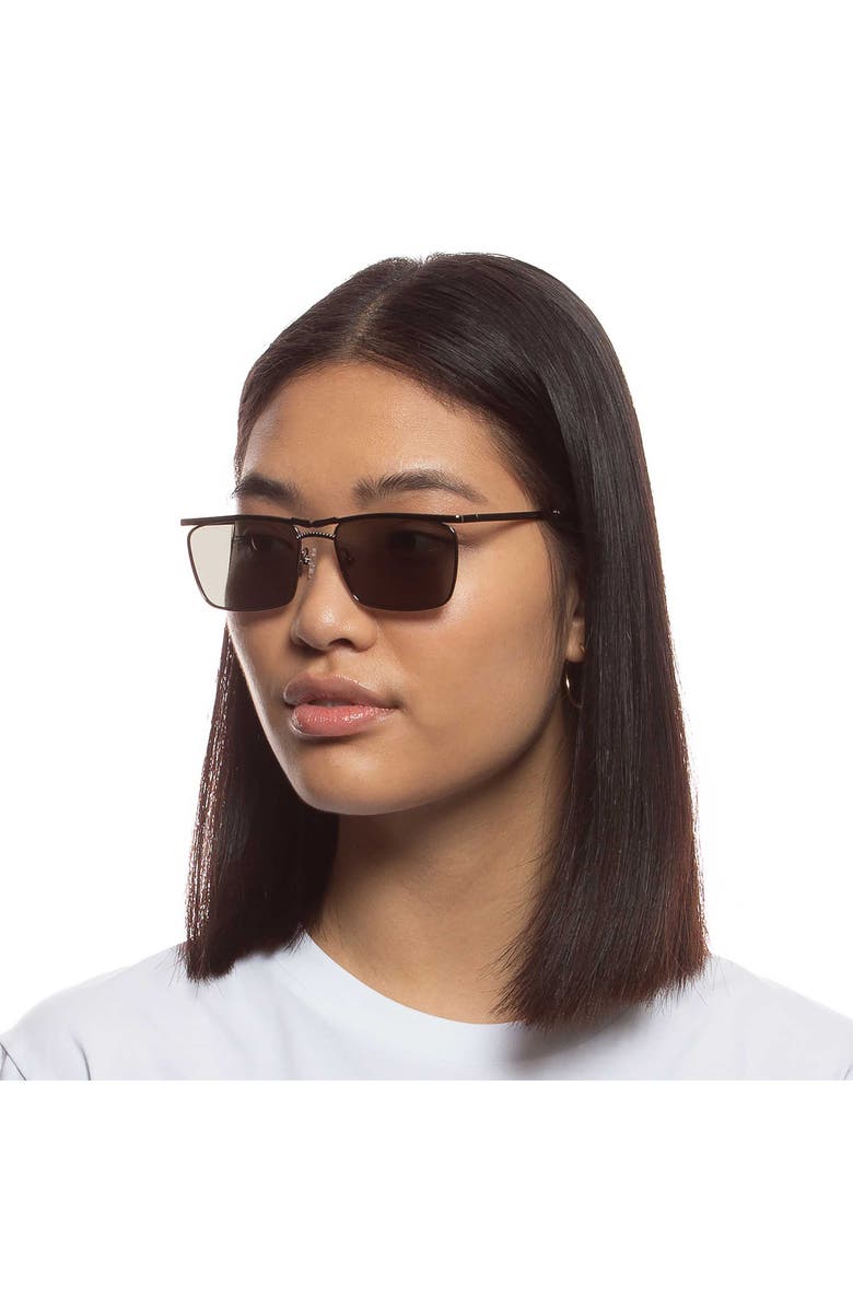 Le Specs Nemesis 57mm Square Sunglasses, Alternate, color, 