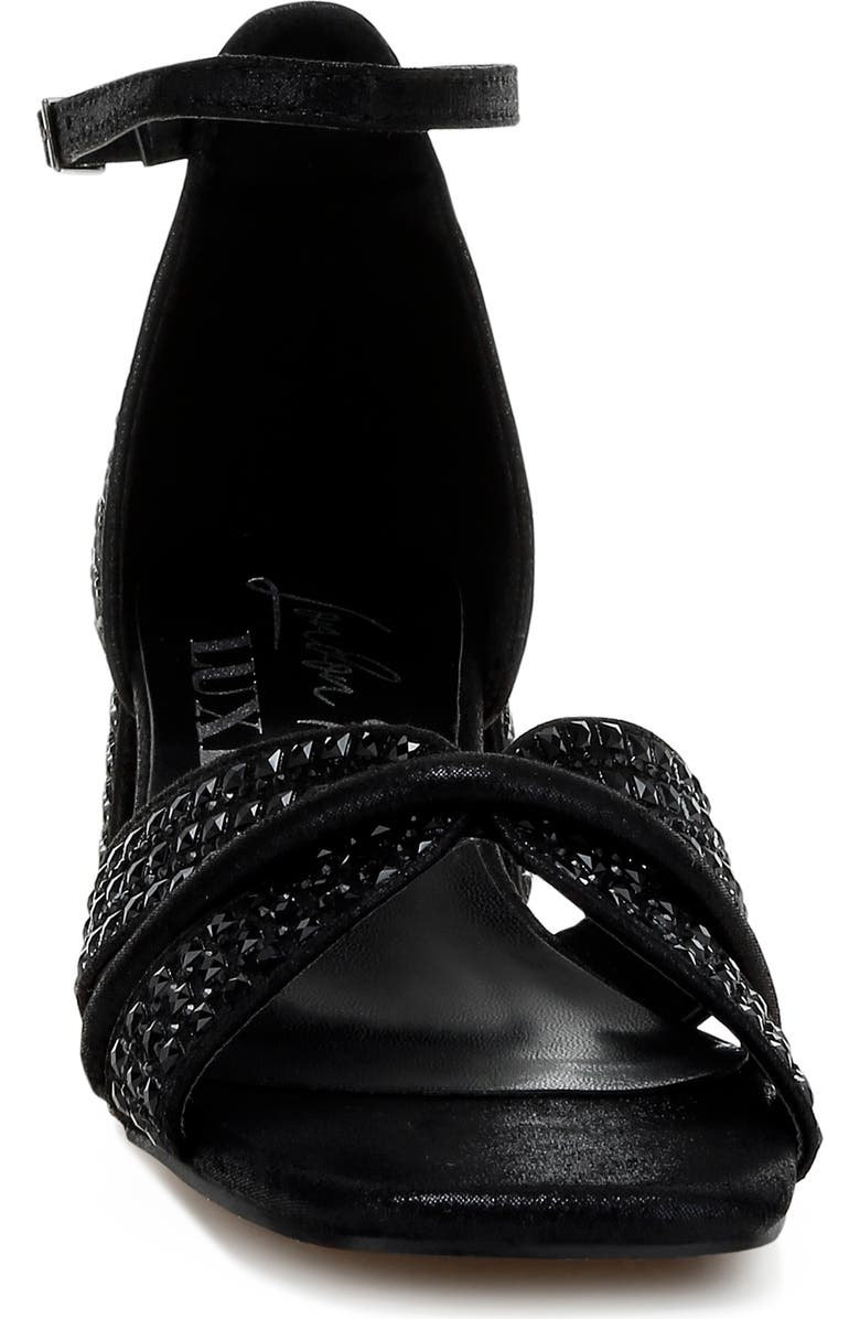 LONDON RAG Babylon Embellished Block Heel Sandal, Alternate, color,