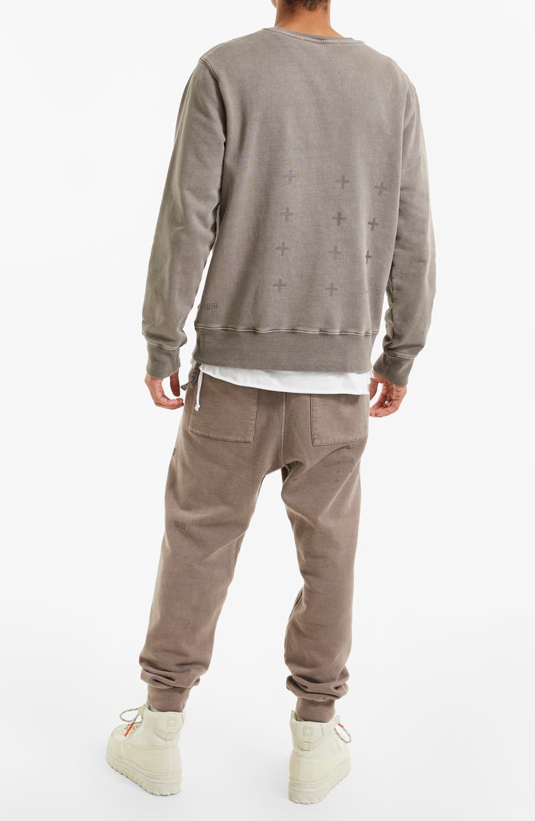 Ksubi Cross Logo Nomad Sweatshirt, Alternate, color, 