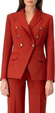 IVONNE Double-Breasted Blazer