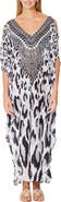 RANEES Leopard Long Kaftan