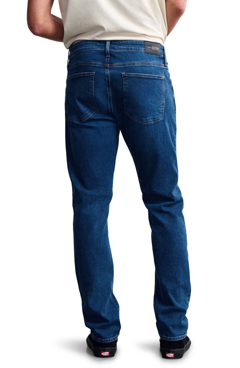 General Denim Works Ride Slim Fit Jeans, Alternate, color, Dark Brushed Denim