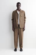 COS Linen Relaxed-fit Tapered Pants