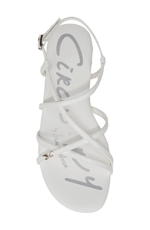 Circus Ny By Sam Edelman Rebecca Strappy Flat Sandals In White