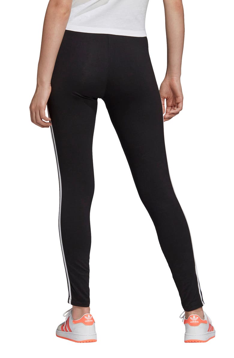 adidas Originals 3-Stripes Tights, Alternate, color,