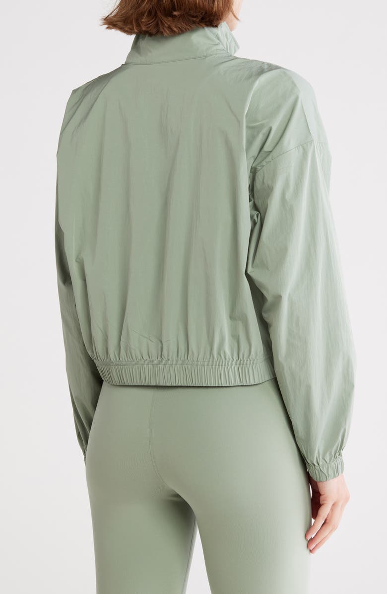 YOGALICIOUS Radiant Zip Pocket Jacket, Alternate, color, Lily Pad