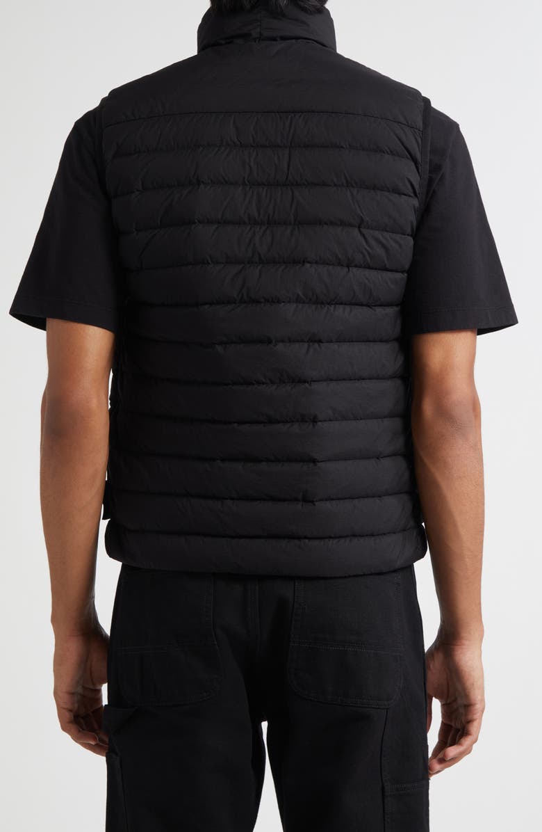Stone Island Down Puffer Vest, Alternate, color, V0029 Black