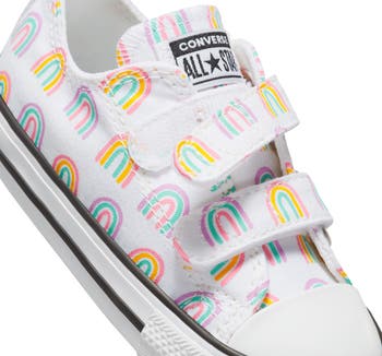 Converse Chuck Taylor All Star 2V Rainbow Print Sneaker Nordstrom