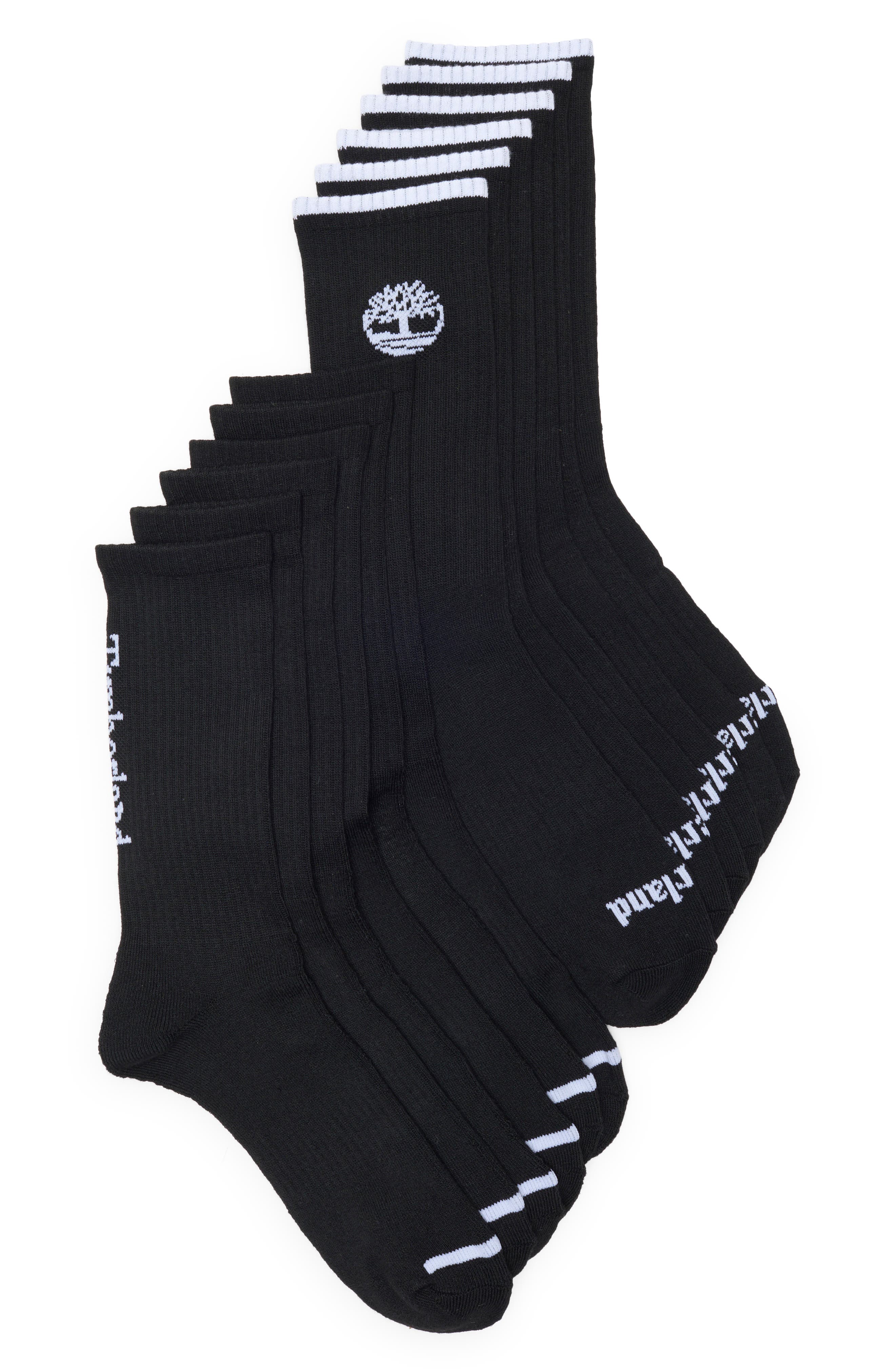 Timberland 12-Pack Cushion Crew Length Socks