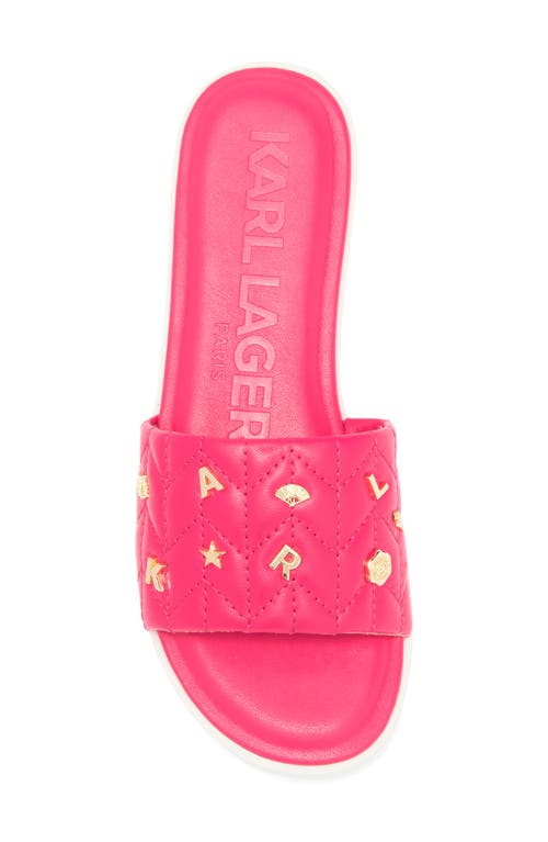 Karl Lagerfeld Carenza Studs Slide Sandal