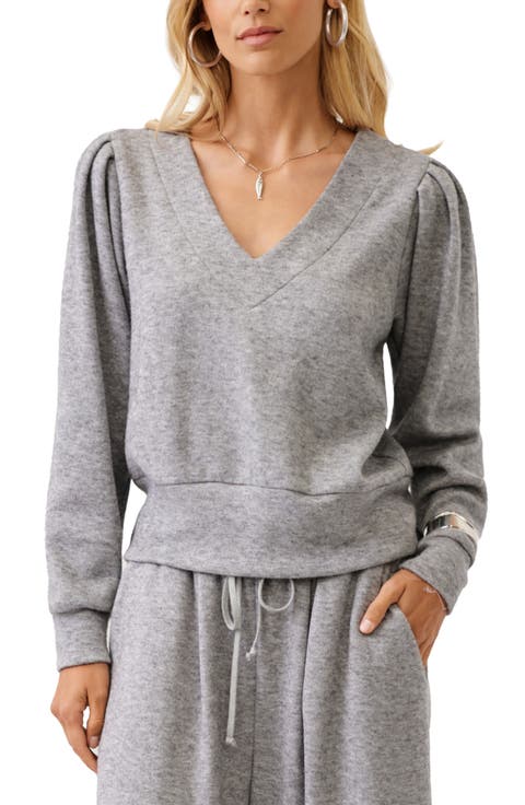 Cambria Pleated Sleeve Top