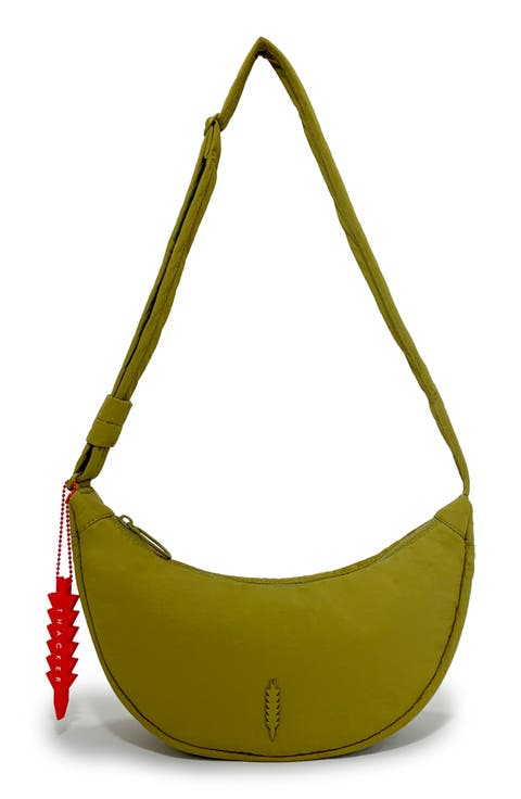 Cleo Crescent Nylon Sling Bag