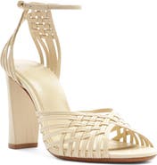 Alexandre Birman Lilian Woven Ankle Strap Sandal