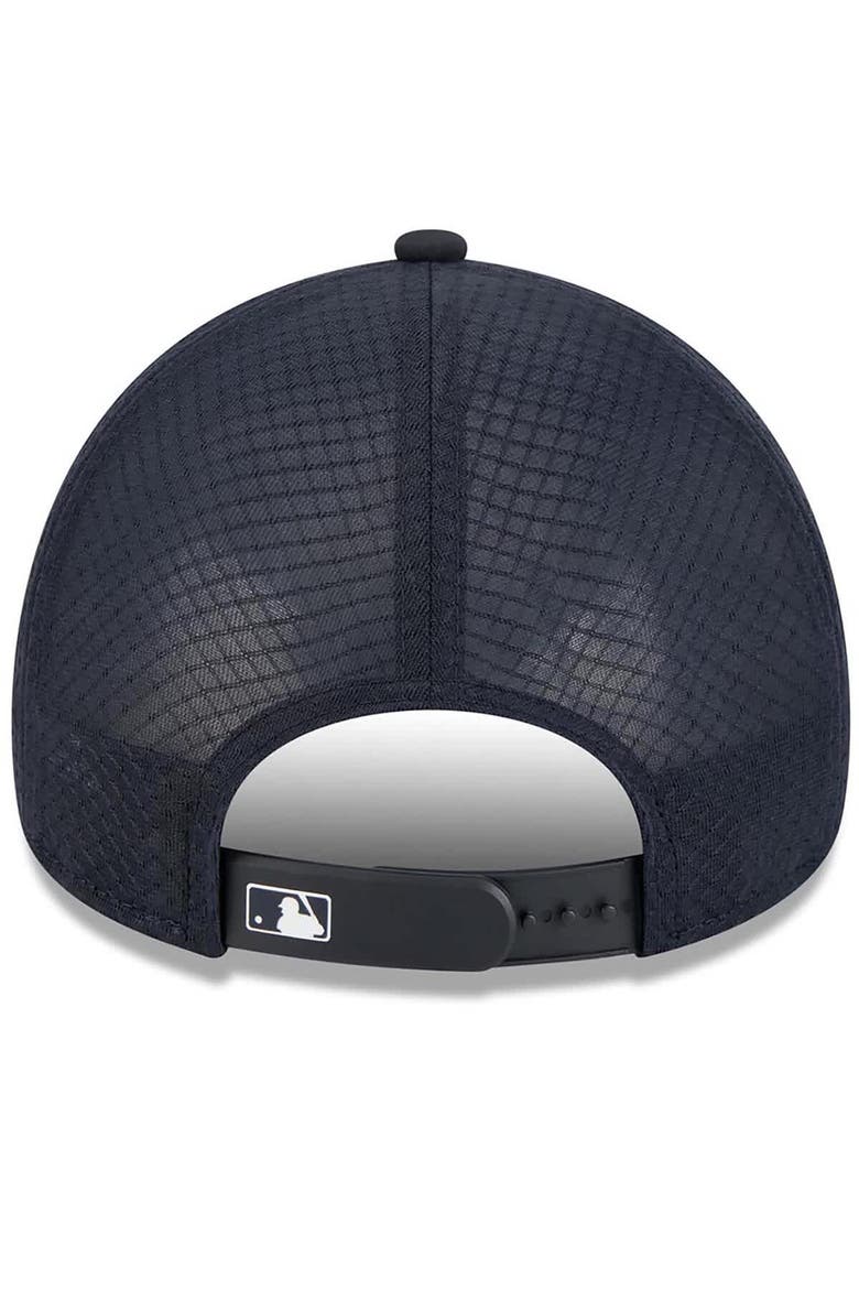 Men's New Era Navy Boston Red Sox 2026 Batting Practice Alternate Apex 9FORTY Adjustable Hat, Alternate, color, Navy