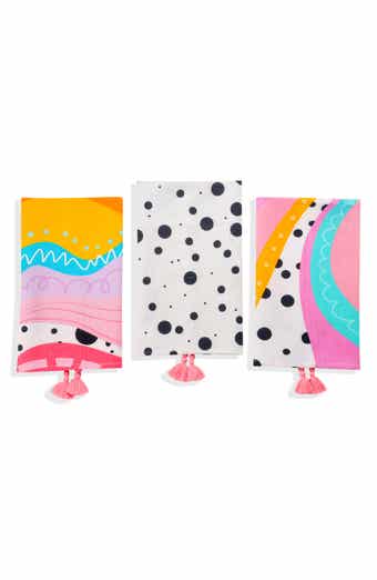Abstract Pop Art Set of 3 Kitchen Towels
