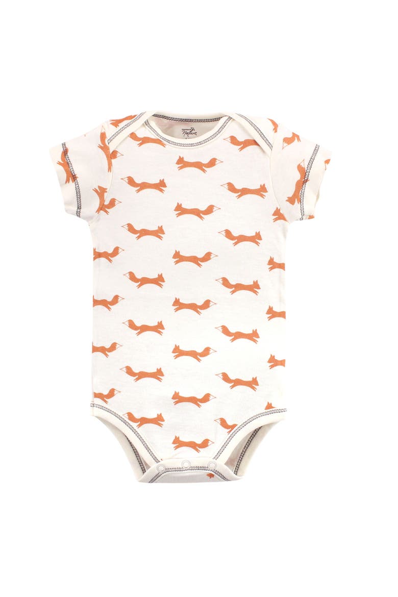 Organic Cotton Infant One-Pieces, Alternate, color, Fox