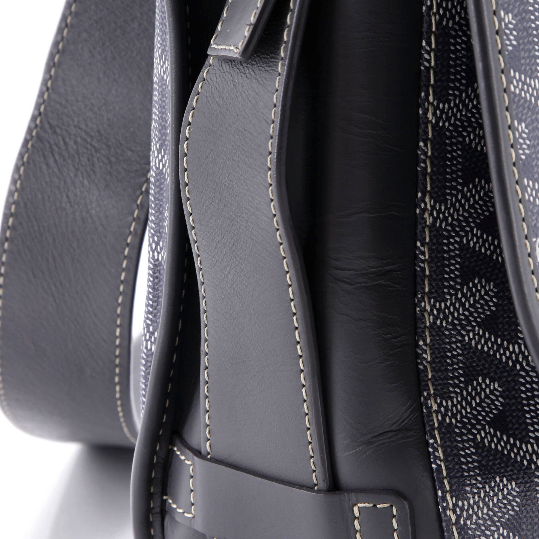 Pre-Owned Goyard Belvedere Messenger Bag Coated Canvas GM, Alternate, color, 