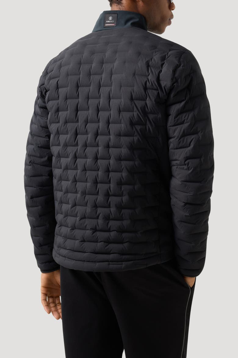 Lightweight Down Jacket Gray, Alternate, color, Black