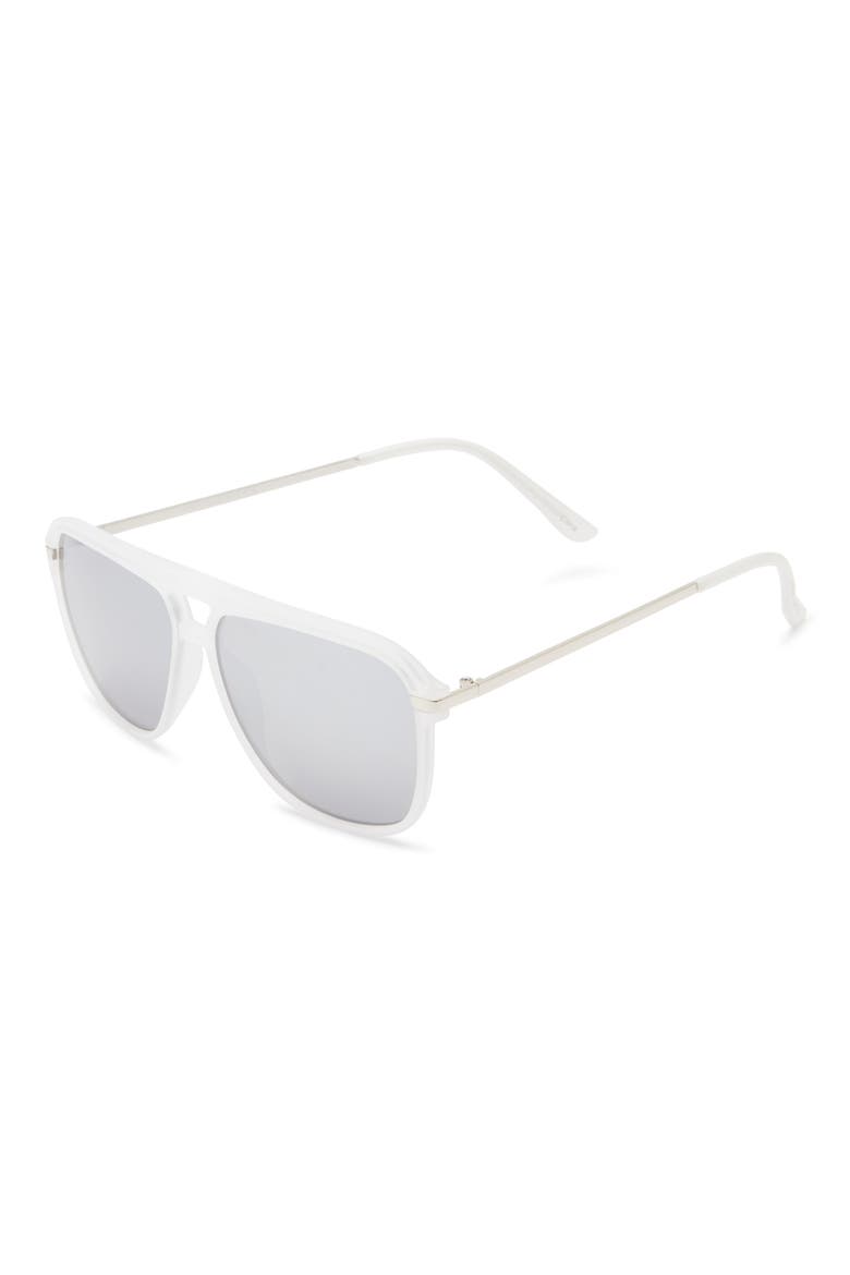 Aviator Sunglasses, Alternate, color, CLEAR