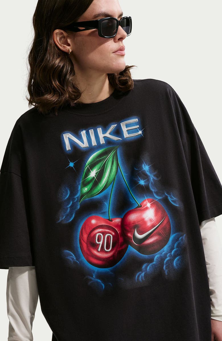 Nike Sportswaer Classic Oversize T-Shirt, Alternate, color, Black