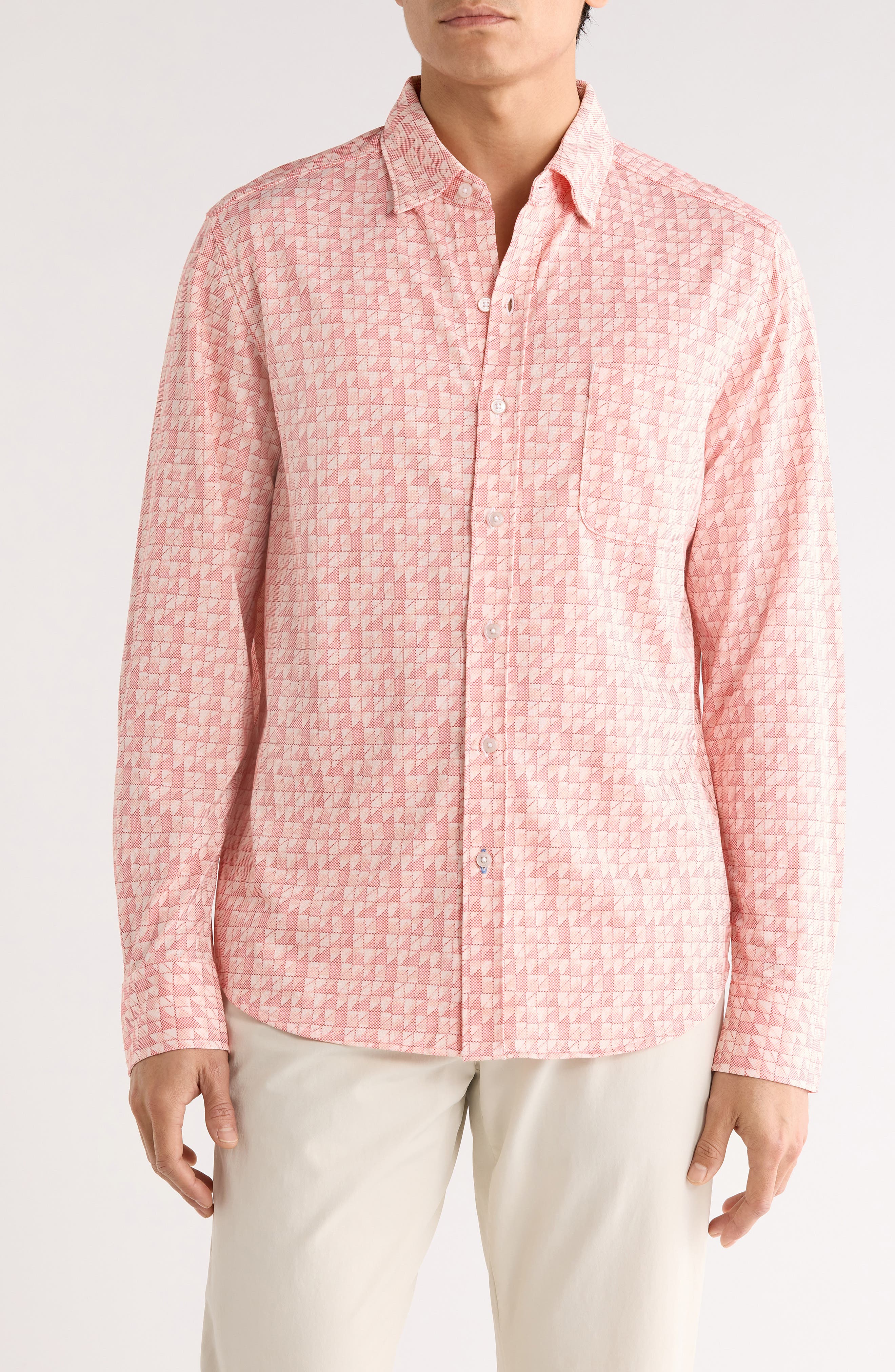 Tommy Bahama San Lucio Tiles Away Button-Up Shirt