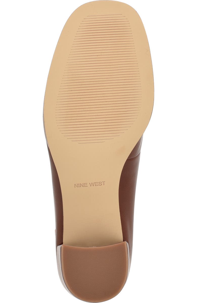 Nine West Mary Jane Pump, Alternate, color, Brown Patent