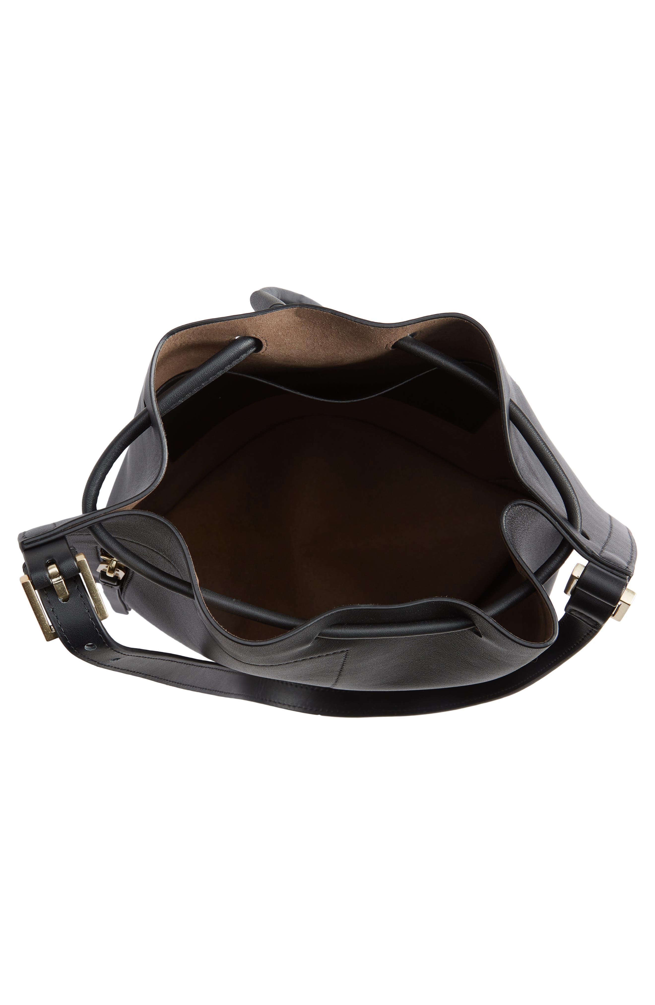 AllSaints Alpha Leather Backpack, Alternate, color, 