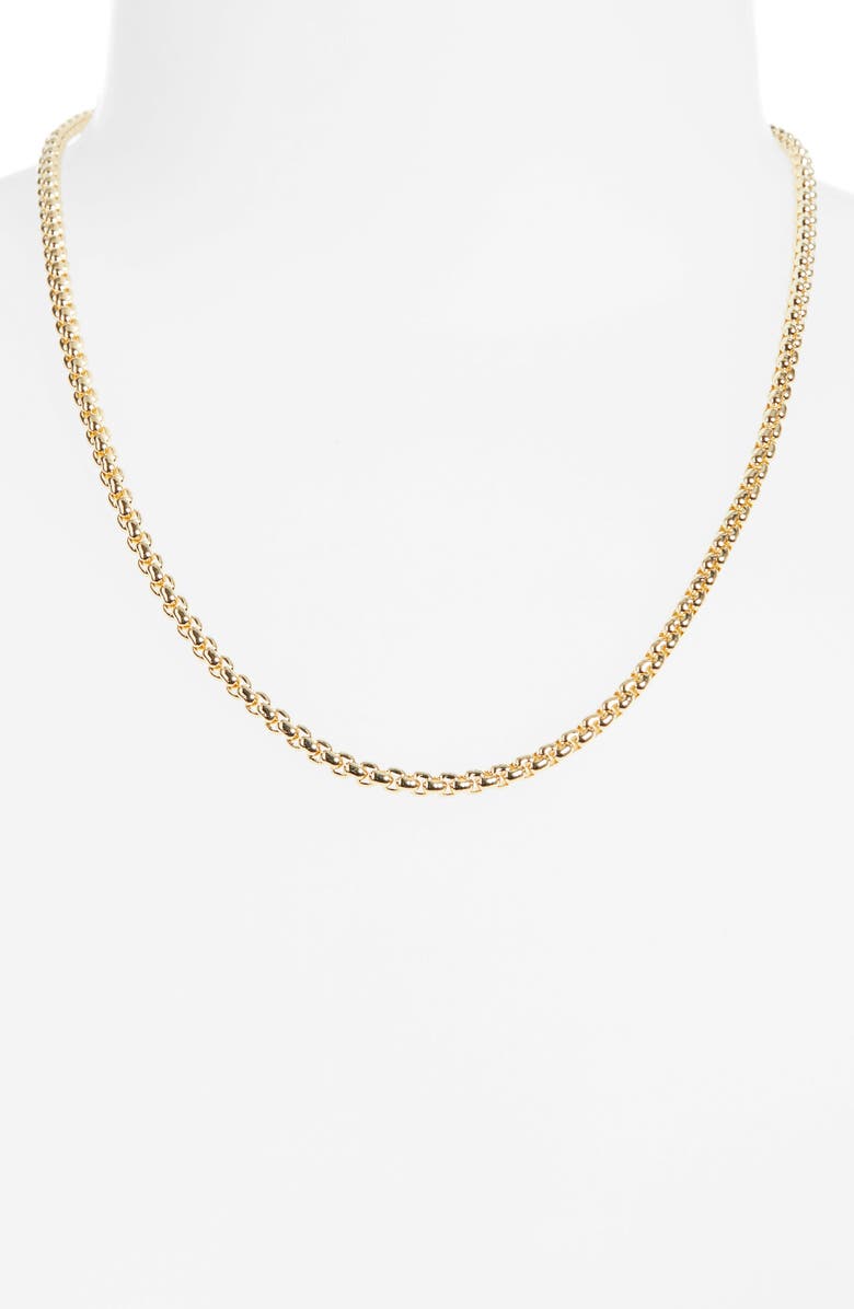 Laura Lombardi Box Chain Necklace, Alternate, color,