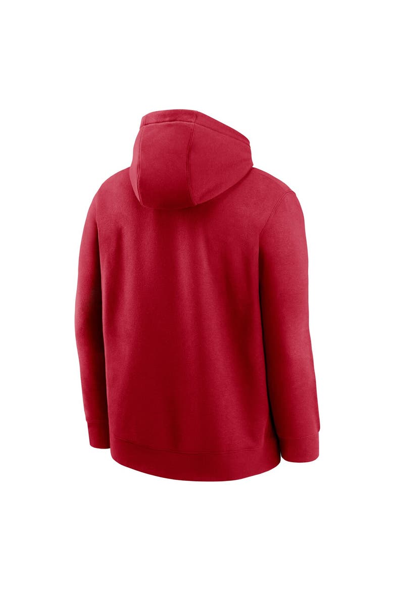 Men's Nike Red Tampa Bay Buccaneers Club Logo Pullover Hoodie, Alternate, color, Red