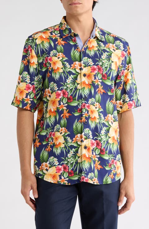 Veracruz Cay Procida Paradise Button Front Shirt