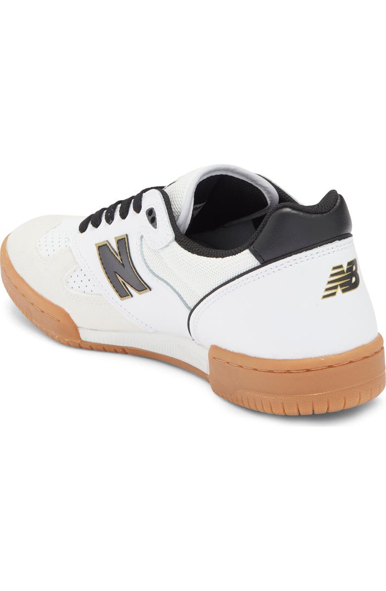 New Balance 600 Sneaker, Alternate, color, White/ Black
