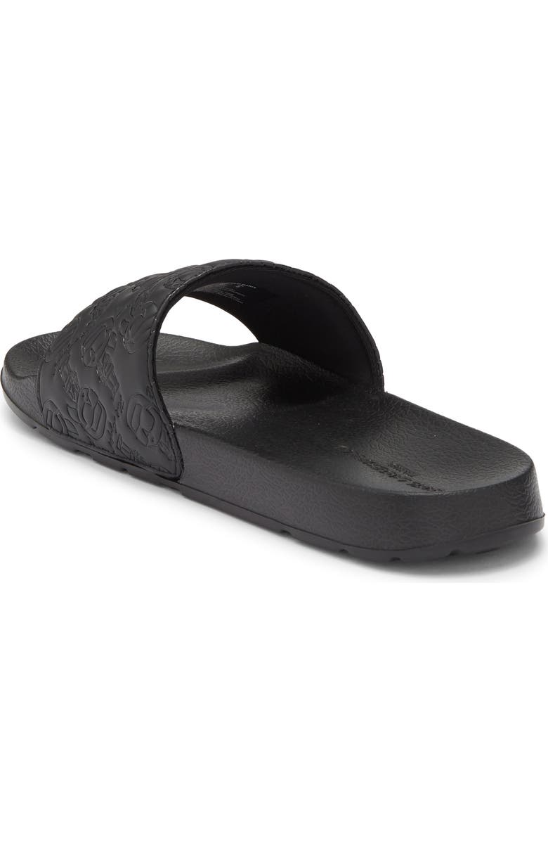 KARL LAGERFELD PARIS Prewitt Banded Slide Sandal, Alternate, color, Black