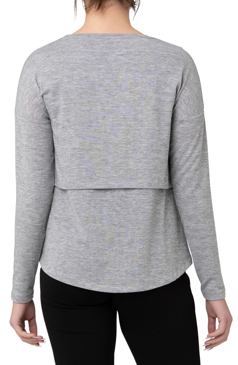 Ripe Maternity Nora Lift Up Maternity/Nursing Top, Alternate, color, 