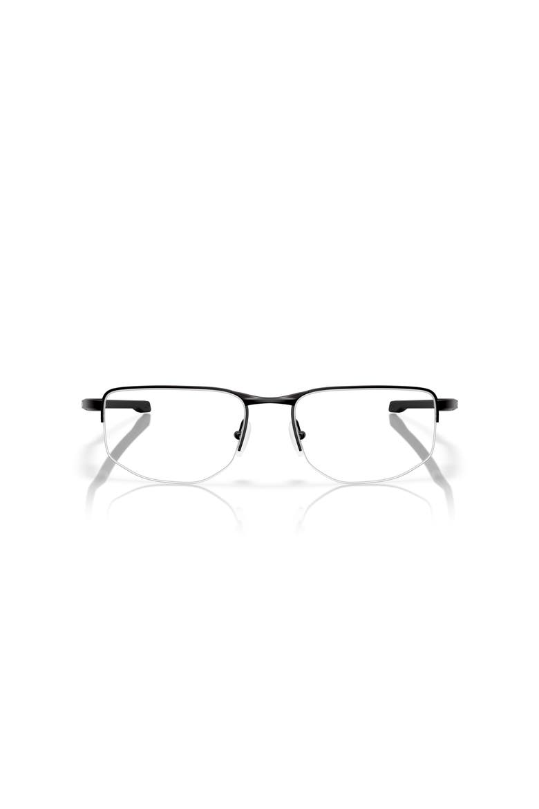 56mm Rectangle optical glasses, Alternate, color, Black