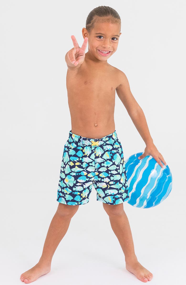 RuggedButts Spun Sugar Long Sleeve Two-Piece Rashguard Swimsuit, Alternate, color,