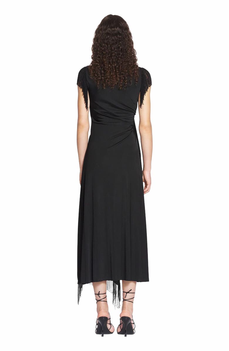 Lanvin EMBROIDERED SLEEVELESS DRESS, Alternate, color, 