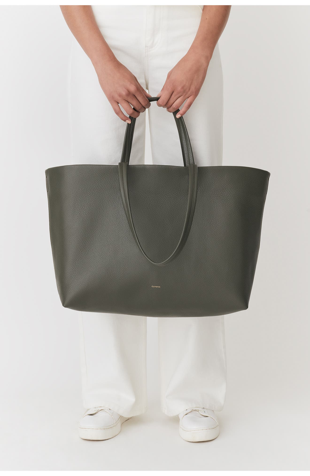 Cuyana Classic Easy Leather Tote, Alternate, color, 