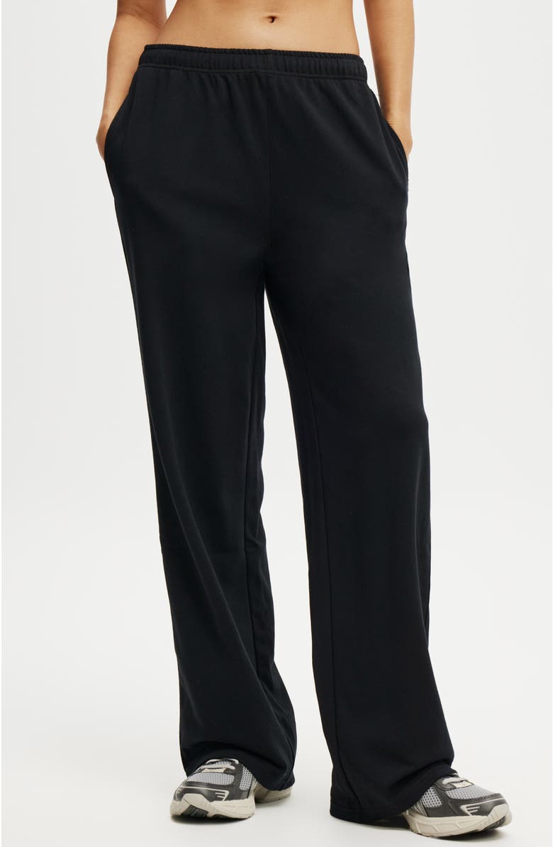 COTTON ON BODY Women's Active Lightweight Fleece Straight Leg Sweatpant, Main, color, 