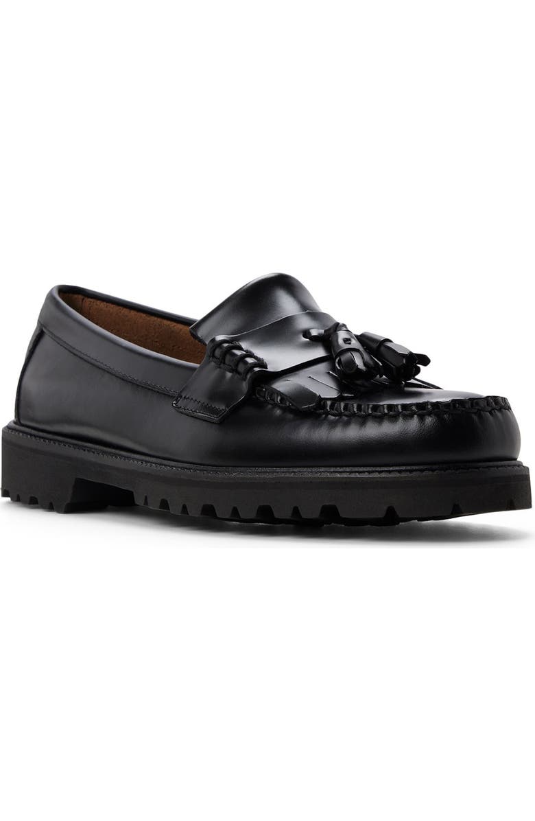 G.H.BASS Layton Leather Penny Loafer, Main, color, Black Black