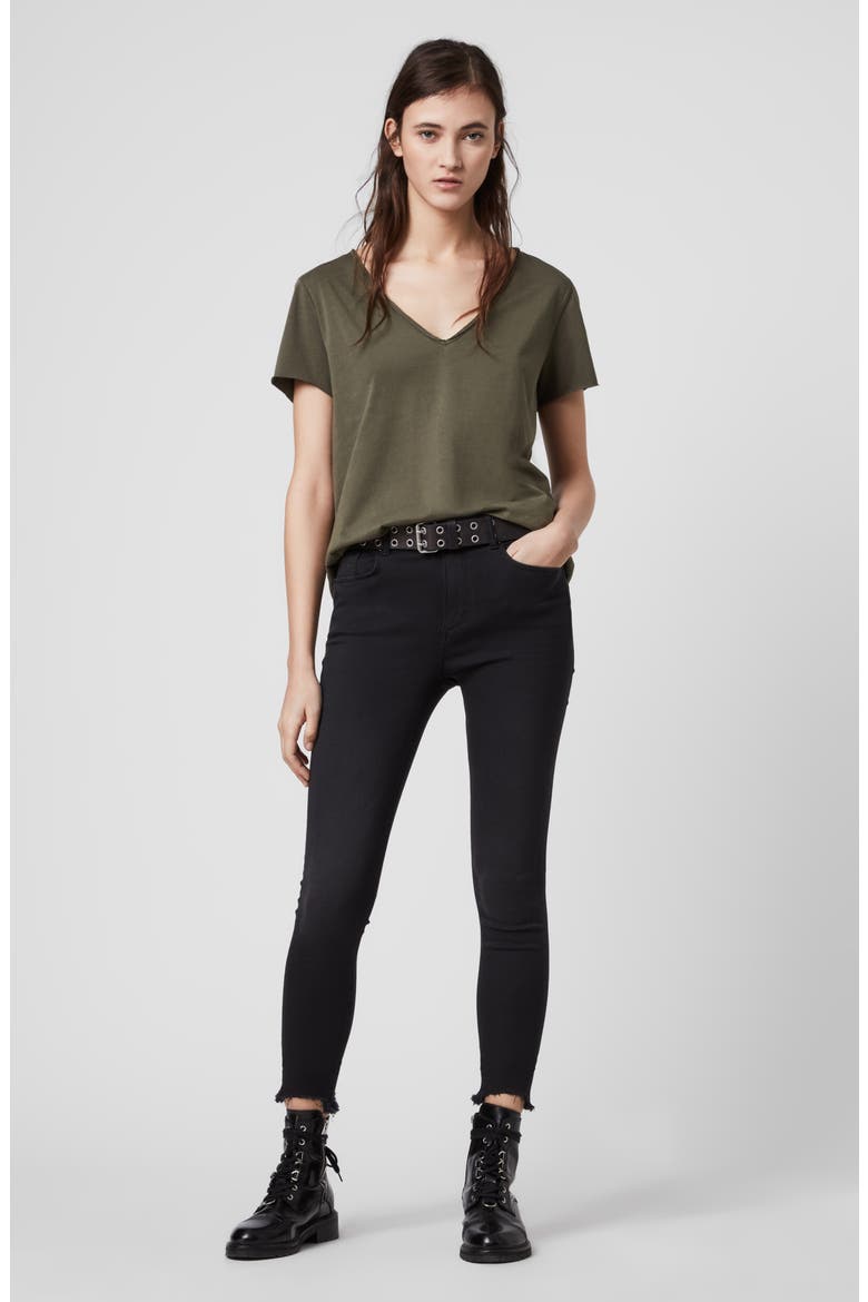 Emelyn Tonic Tee, Alternate, color, DRIFTWOOD KHAKI