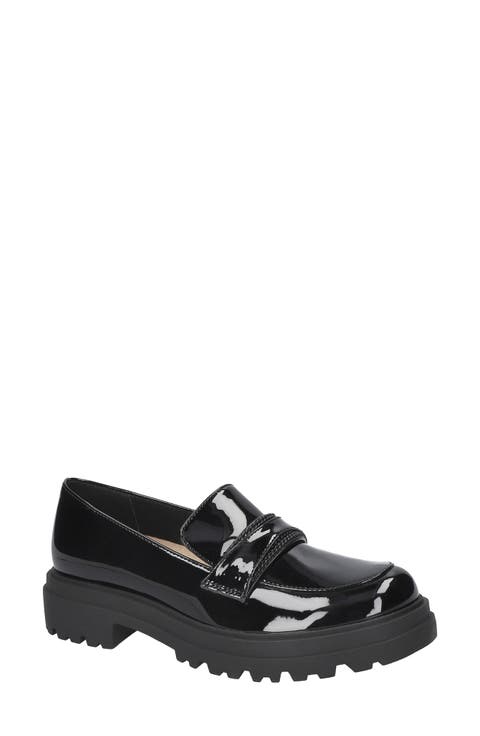 Pulse Faux Leather Platform Loafer