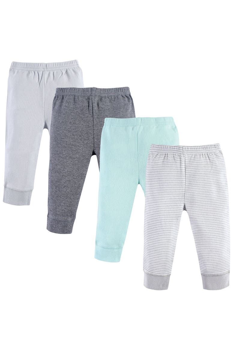 4Pk Pants, Main, color, Light Gray Stripe