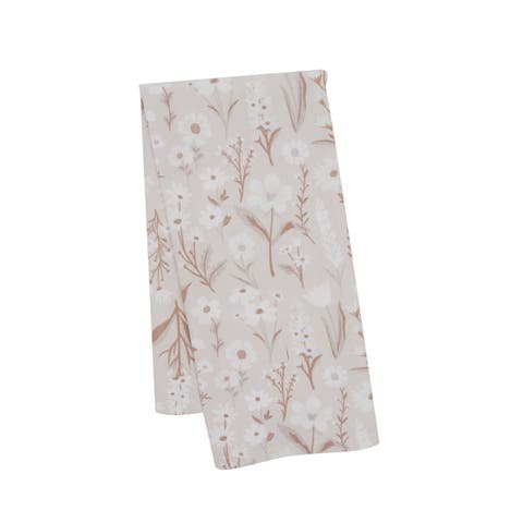 Natural Botanical 100% Cotton Graphic Print Handtowel