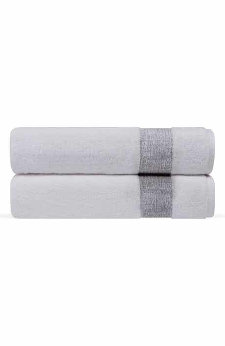 DePera Pera 2-Piece Turkish Cotton Bath Towel Set